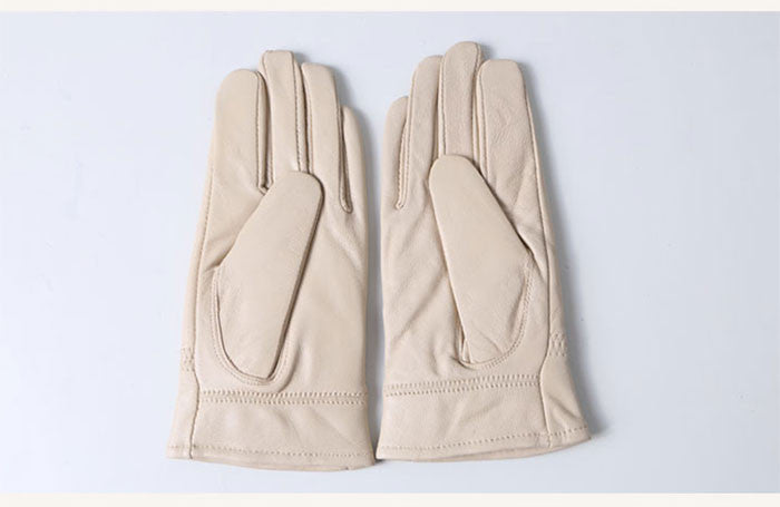 Female Casual Genuine Leather Gloves - Zorket