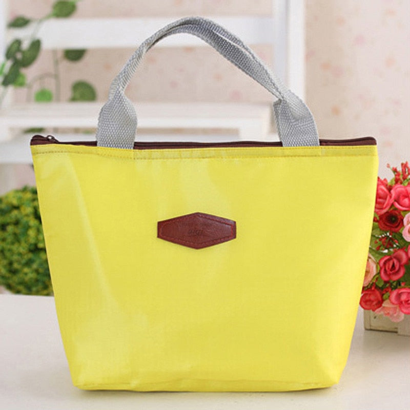 Women's Summer Waterproof Portable Insulated Lunch Bag