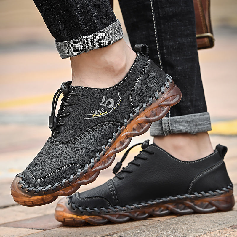 Men's Spring/Autumn Handmade Casual Breathable Slip On Sneakers/Loafers