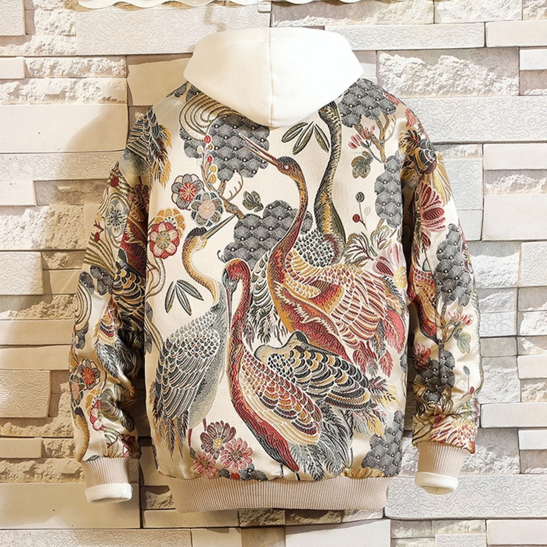 Men's Casual Embroidered Jacket