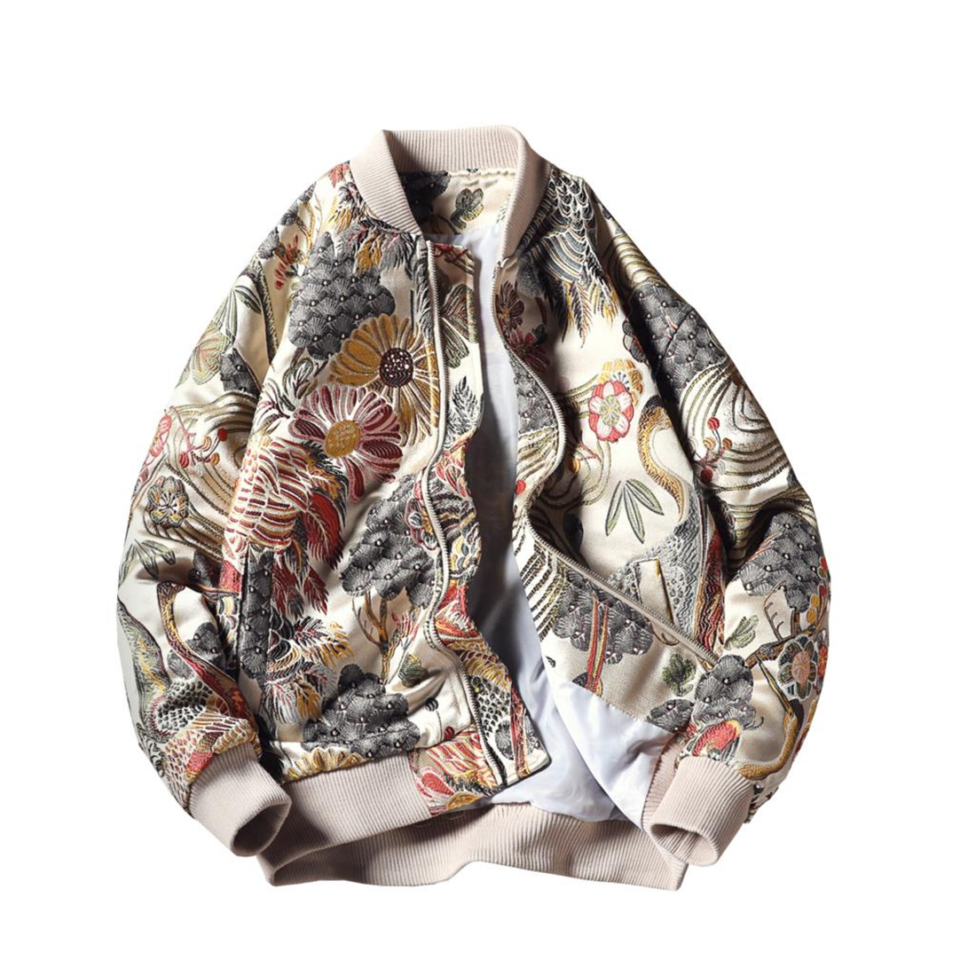 Men's Casual Embroidered Jacket