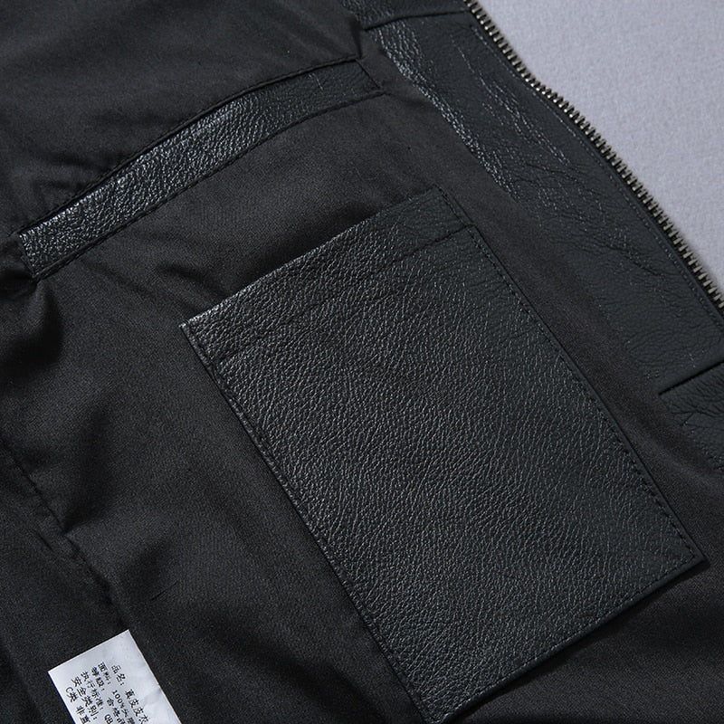 Men's Winter Leather Slim Jacket