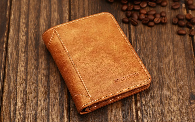 Wallet – Genuine Leather Retro Brown Wallet For Men | Zorket