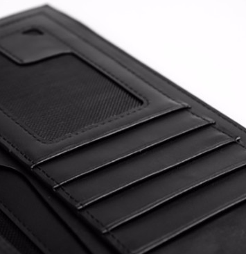 Wallet – Leather Carbon Long Wallet For Men | Zorket