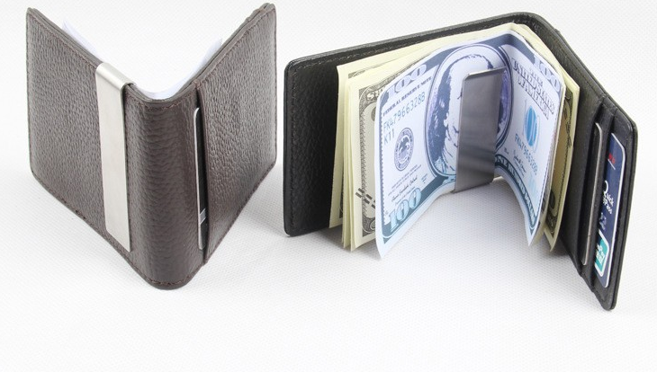 Wallet – 100% Genuine Leather Wallet With Money Clip | Zorket