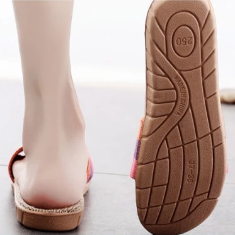 Women's Summer Flax Non-Slip Flip Flops