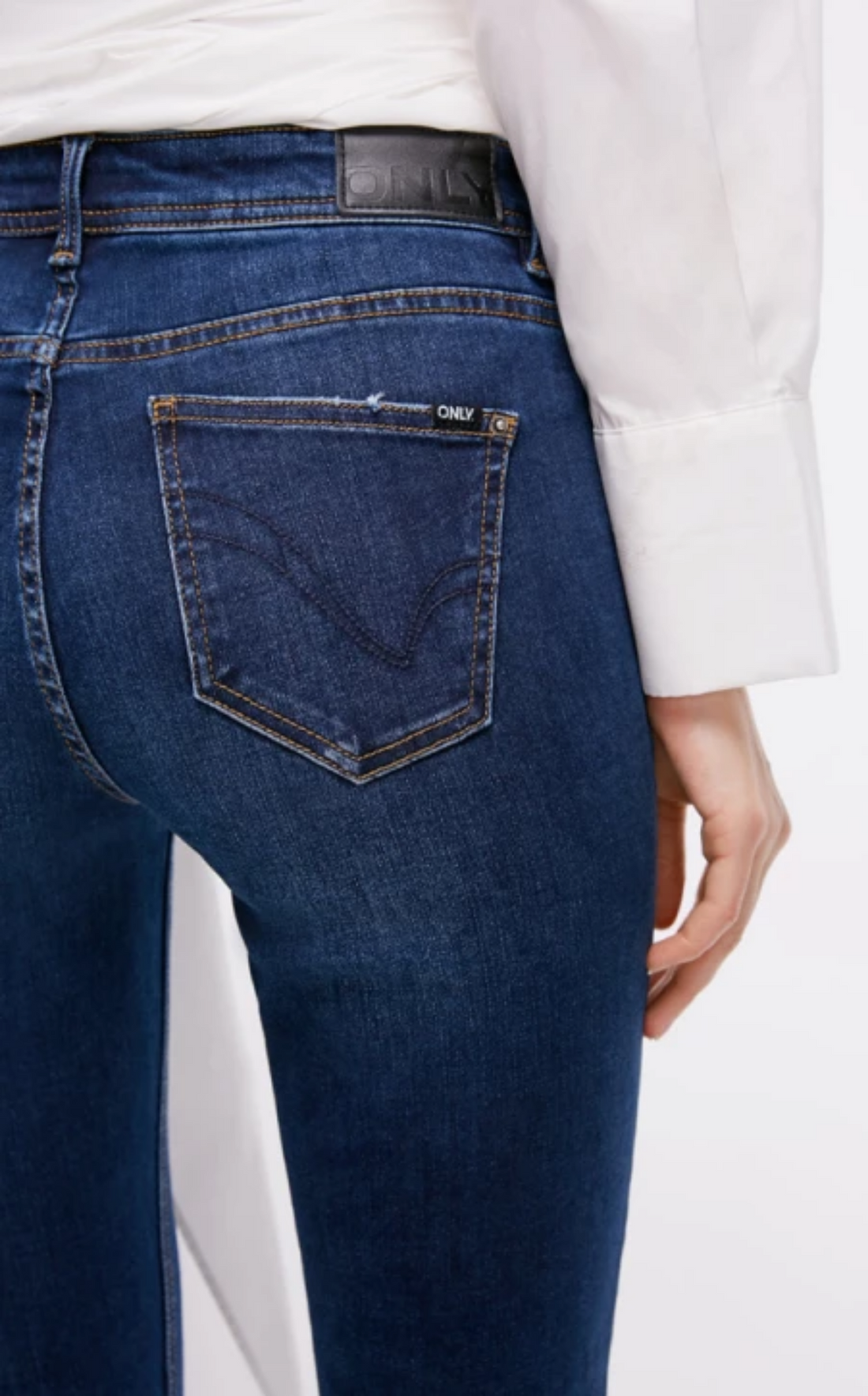 Women's Autumn Low Waist Cropped Jeans