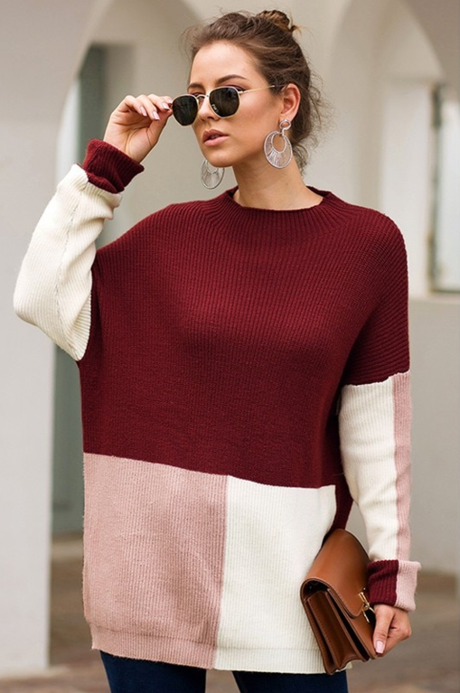 Women's Autumn/Winter Casual O-Neck Knitted Sweater