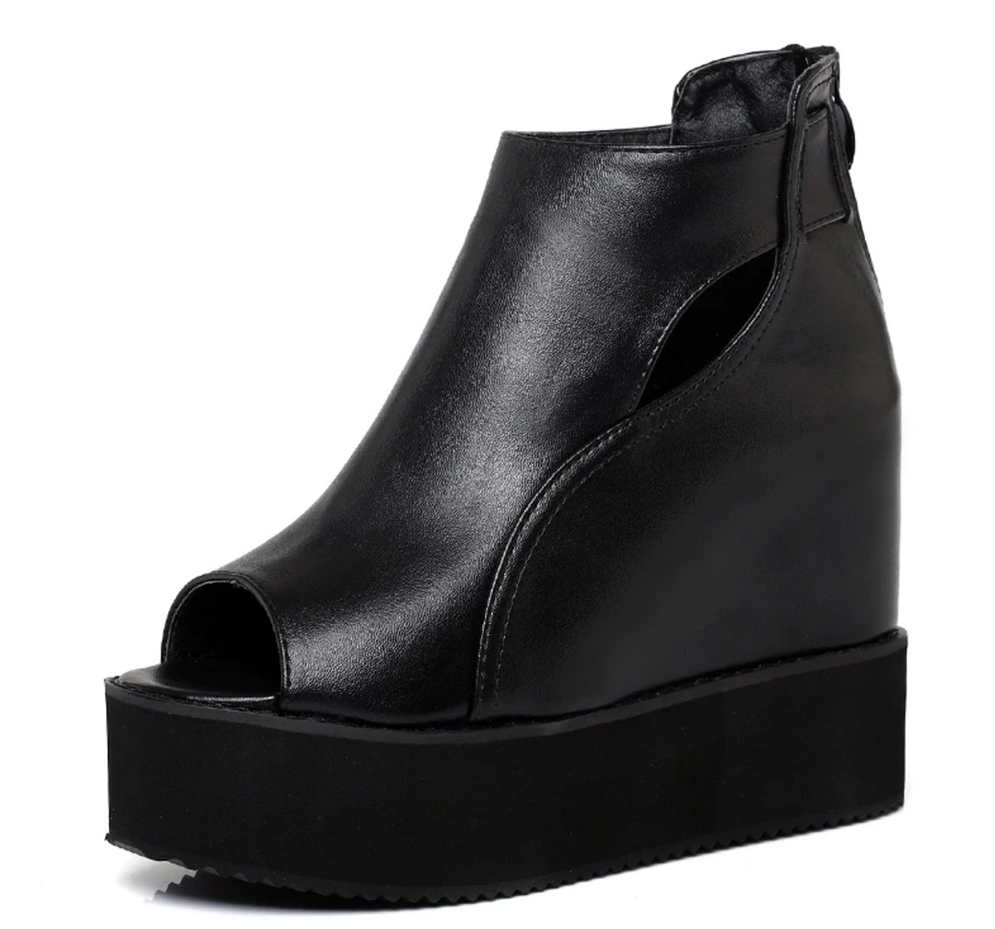 Women's Spring/Summer Casual Open Toe Ankle Boots