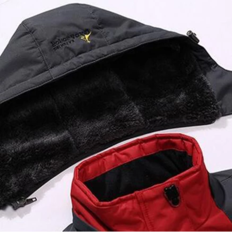 Men's Winter Thick Warm Fur Hooded Parka