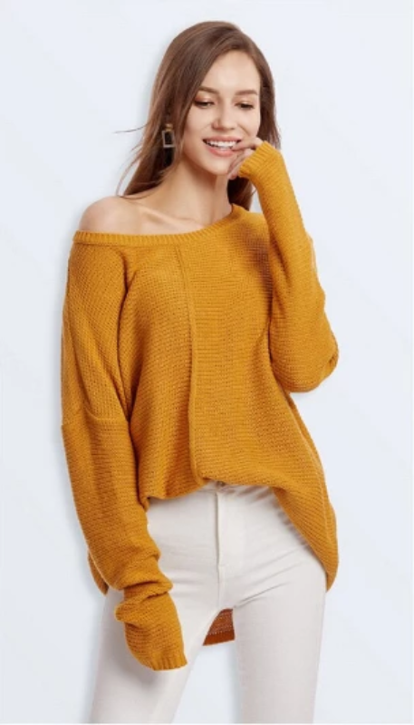 Women's Autumn/Winter Casual Knitted Oversized Sweater