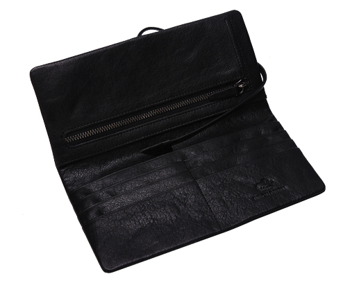 Timeless Vegetable-Tanned Genuine Leather Vintage Black Wallet For Men - Zorket