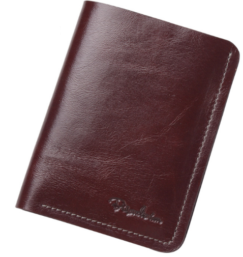 Ultra-Thin Short Leather Wallet For Men - Zorket