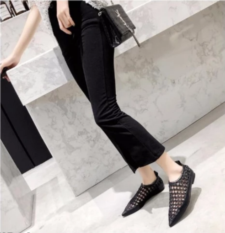 Women's Summer Breathable Rope Pointed Toe Loafers