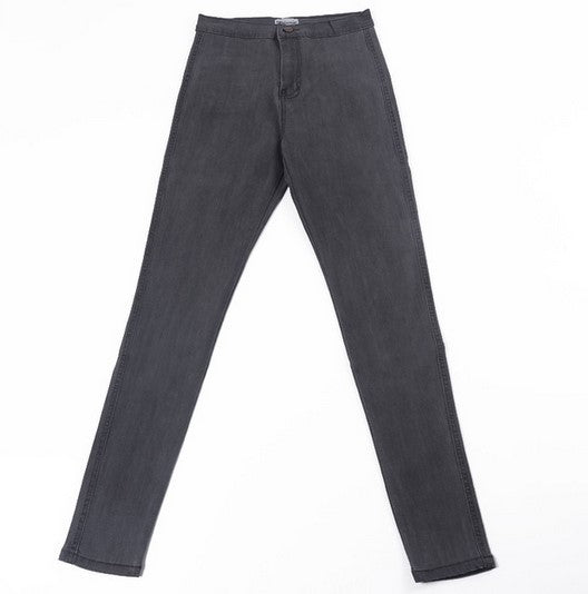 Women's Spring/Summer Stretch High Waist Skinny Jeans