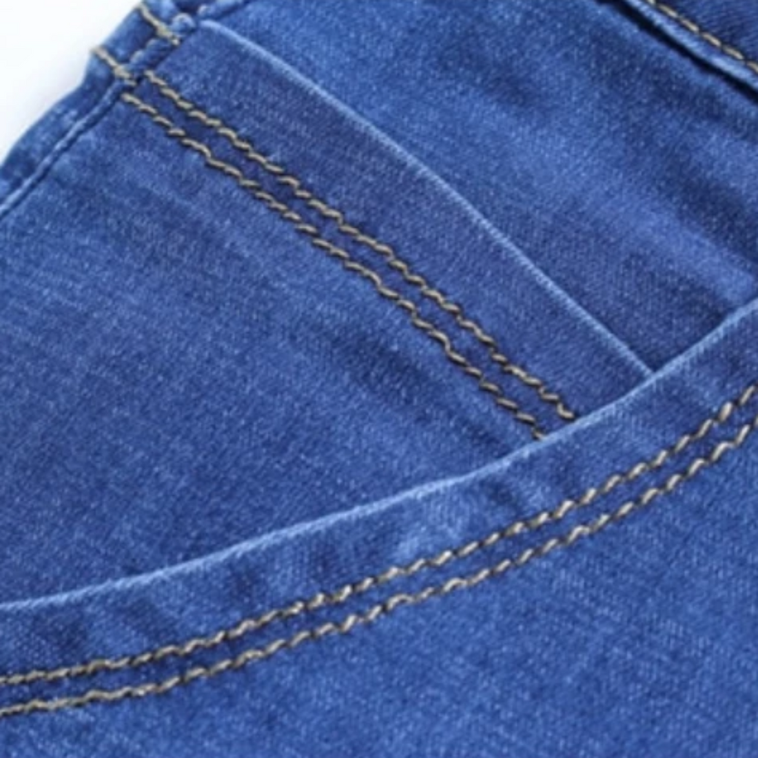 Men's Summer Denim Elastic Slim Shorts | Plus Size