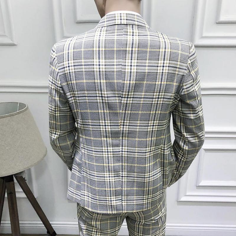 Men's Plaid Suit | Blazer And Pants