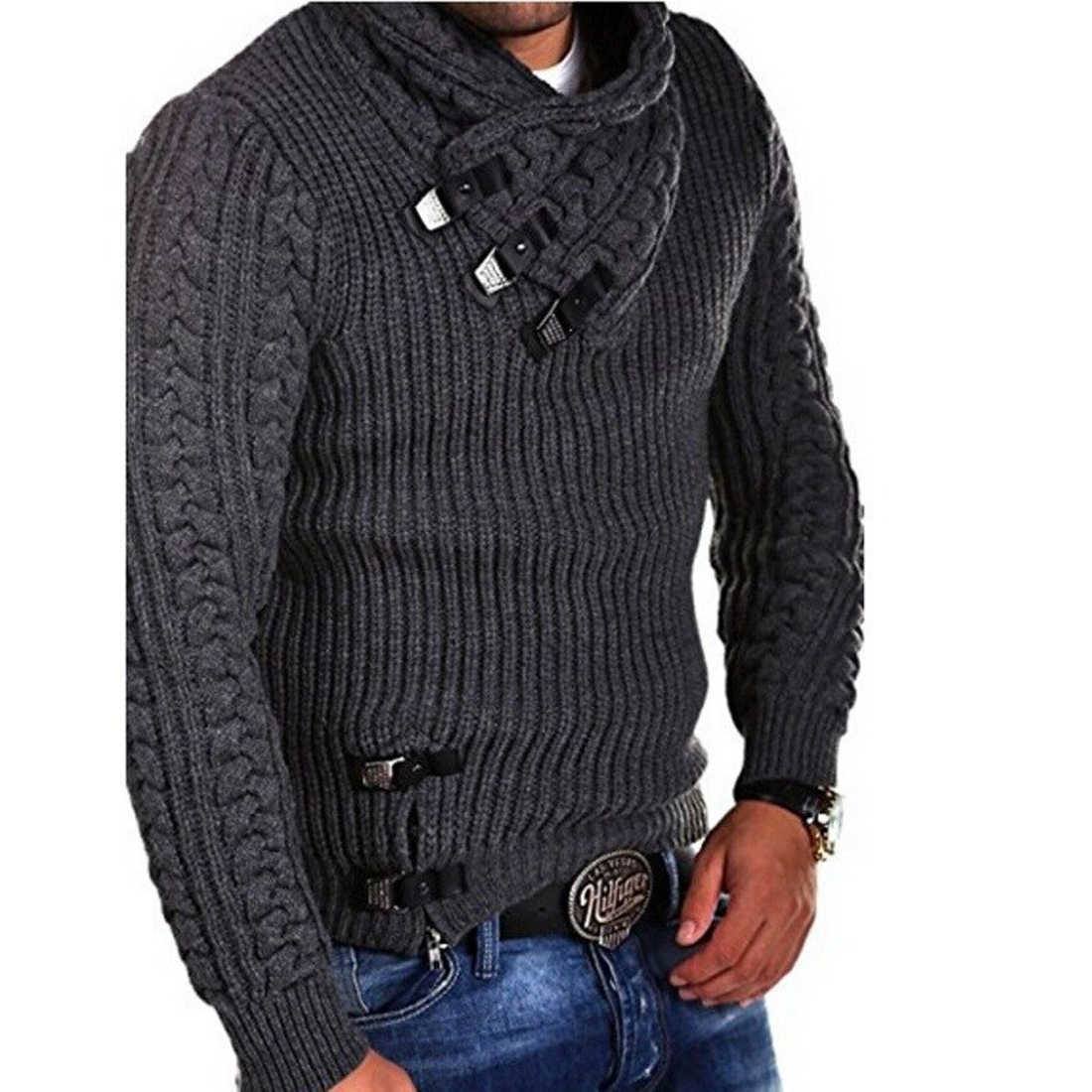 Men's Autumn/Winter Warm Knitted Sweater
