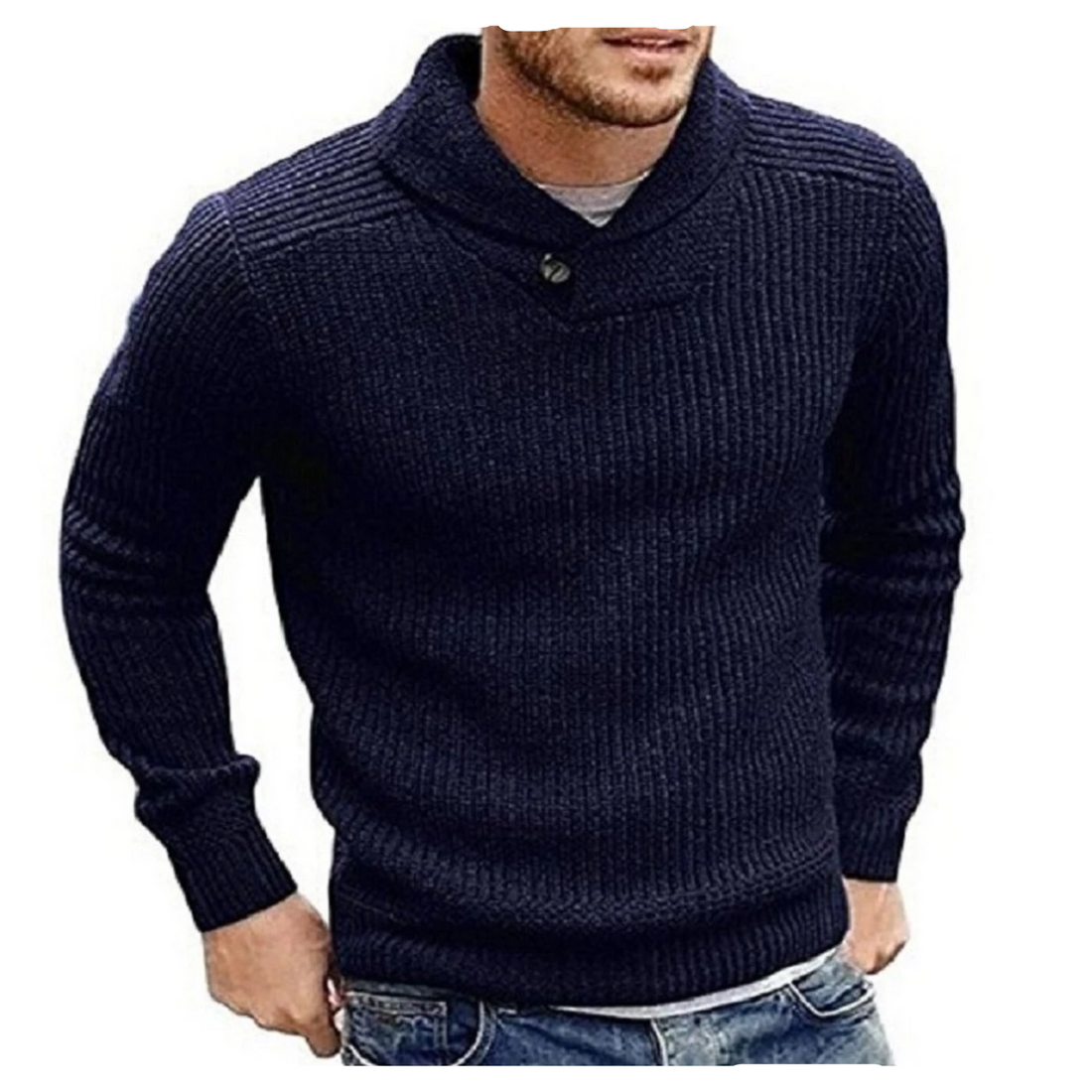 Men's Winter Casual Warm Knitted Sweater