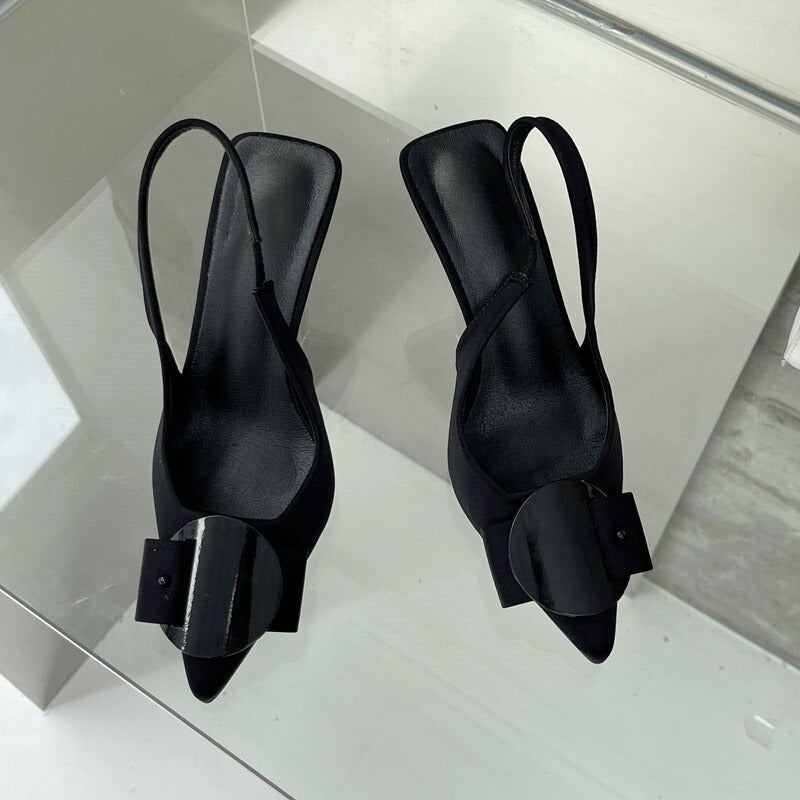 Women's High Heels Pointed Toe Slingback Sandals | Pumps Shoes