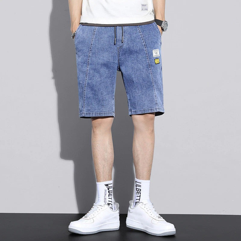 Men's Summer Casual Oversize Denim Cargo Shorts