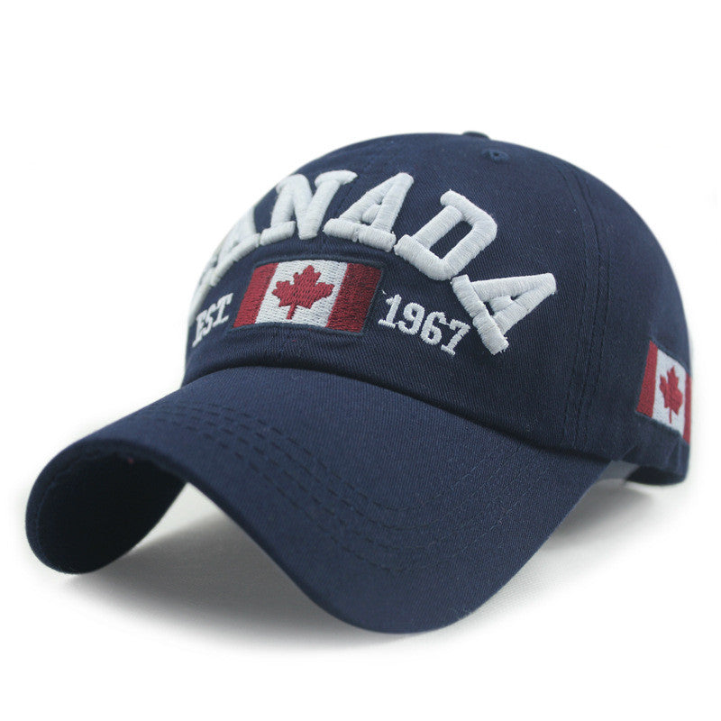 Men's High Quality Cotton Canada Baseball Cap - Zorket