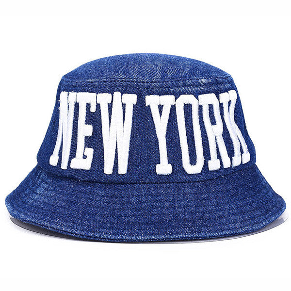 Men's / Women's Cotton New York Bucket Hat - Zorket
