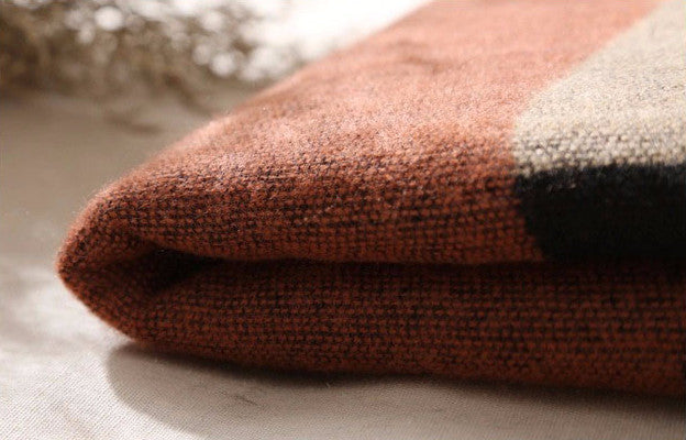 Women's Winter Warm Vintage Blanket Poncho - Zorket