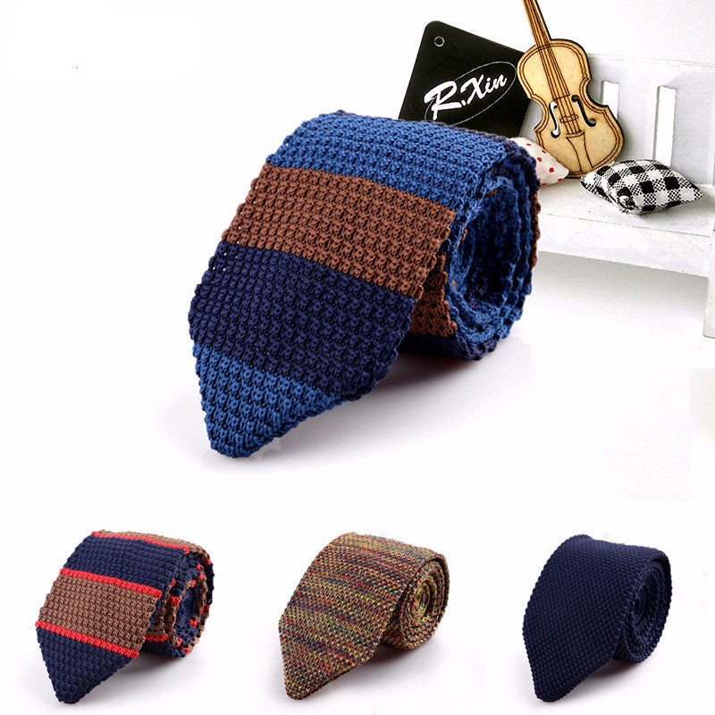TIe – Fashionable Male Slim Knitted Necktie | Zorket