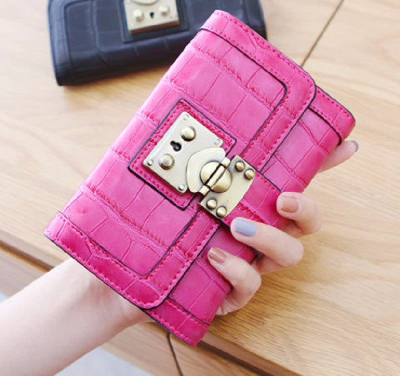 Wallet – Fashion Women's Short PU Leather Clutch High Quality Wallet | Zorket