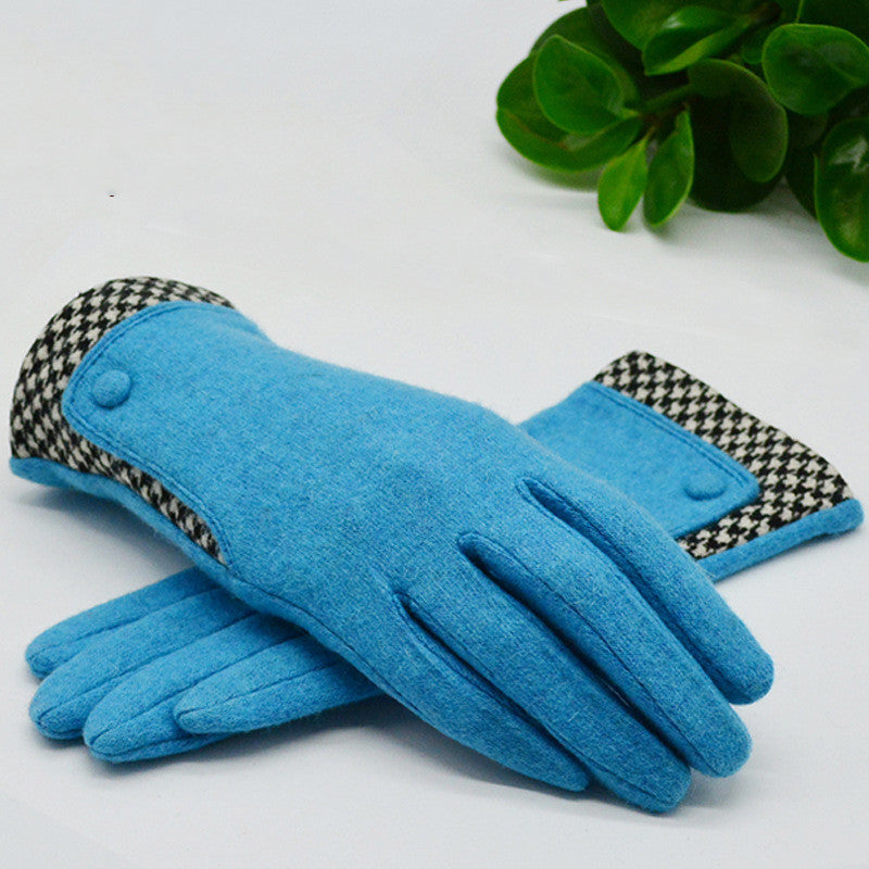 Autumn-Winter Women's Elegant Cashmere Gloves - Zorket