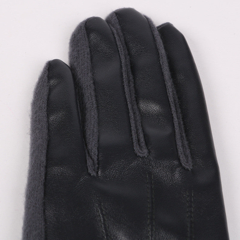 Gloves – Elegant PU Leather Winter Super Warm Gloves | Zorket
