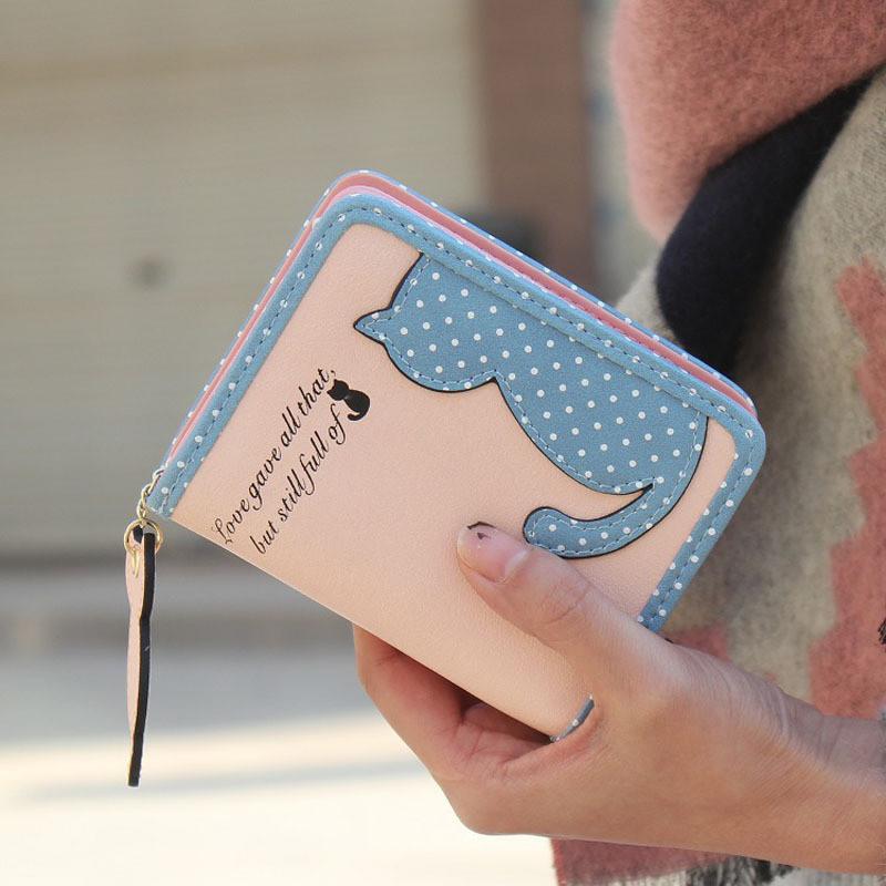 Fashion Design Women's Short Wallet Purse Card Holder