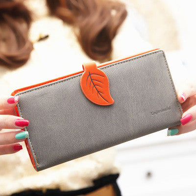Wallet – Fashion Women's Matte Leather Long Wallet Clutch | Zorket