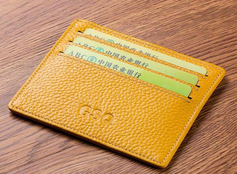 Genuine Leather Card Holder For Men