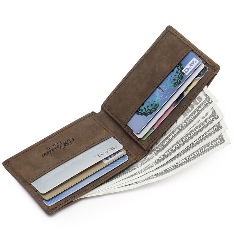 Men's Casual Genuine Leather Wallet