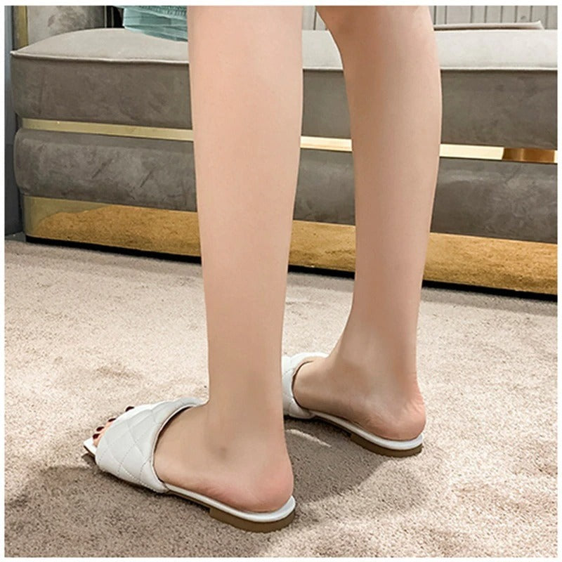 Women's Summer Square Toe Sandals | Flip Flops