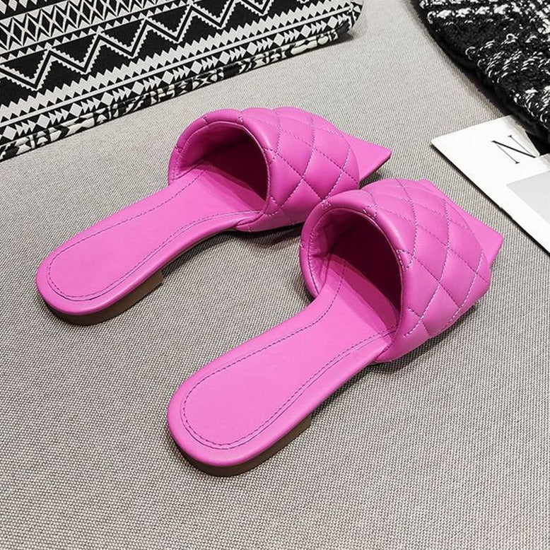 Women's Summer Square Toe Sandals | Flip Flops